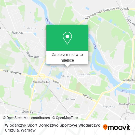 Mapa Wlodarczyk Sport Doradztwo Sportowe Wlodarczyk Urszula