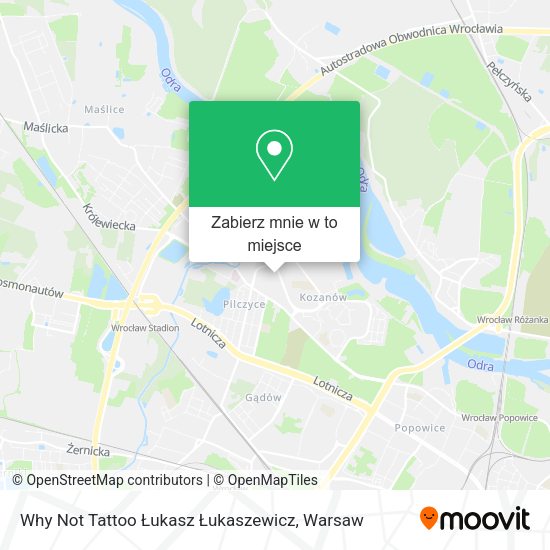 Mapa Why Not Tattoo Łukasz Łukaszewicz