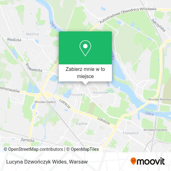 Mapa Lucyna Dzwończyk Wides