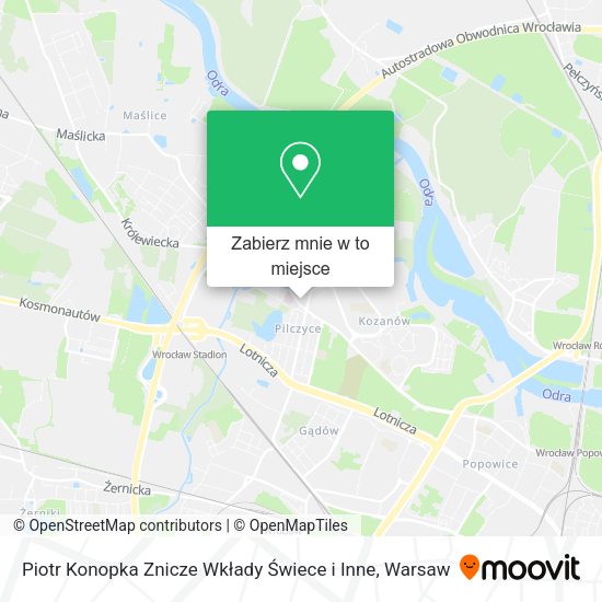 Mapa Piotr Konopka Znicze Wkłady Świece i Inne