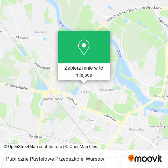 Mapa Publiczne Pastelowe Przedszkole