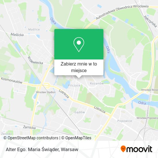 Mapa Alter Ego. Maria Świąder