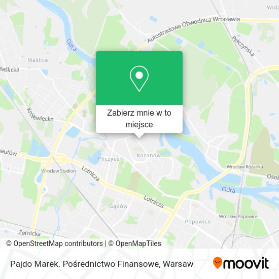 Mapa Pajdo Marek. Pośrednictwo Finansowe