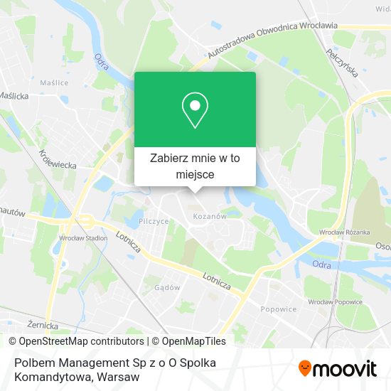 Mapa Polbem Management Sp z o O Spolka Komandytowa