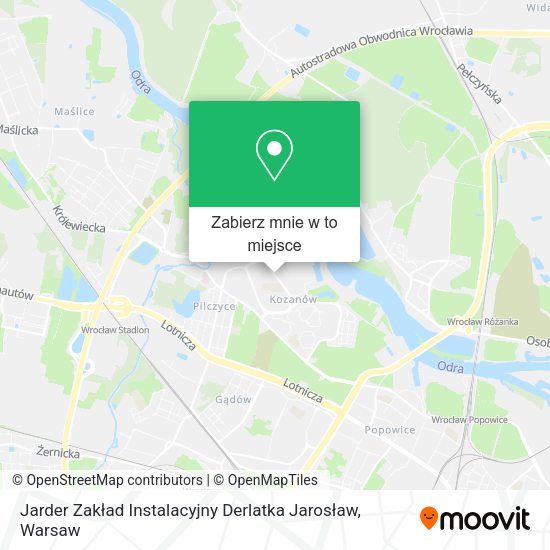 Mapa Jarder Zakład Instalacyjny Derlatka Jarosław