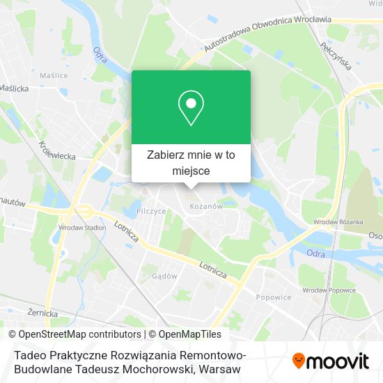 Mapa Tadeo Praktyczne Rozwiązania Remontowo-Budowlane Tadeusz Mochorowski