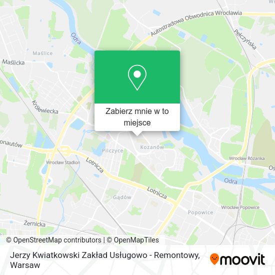 Mapa Jerzy Kwiatkowski Zakład Usługowo - Remontowy