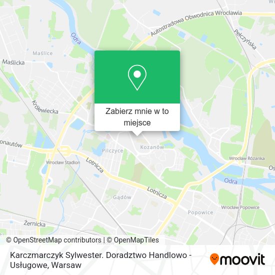 Mapa Karczmarczyk Sylwester. Doradztwo Handlowo - Usługowe