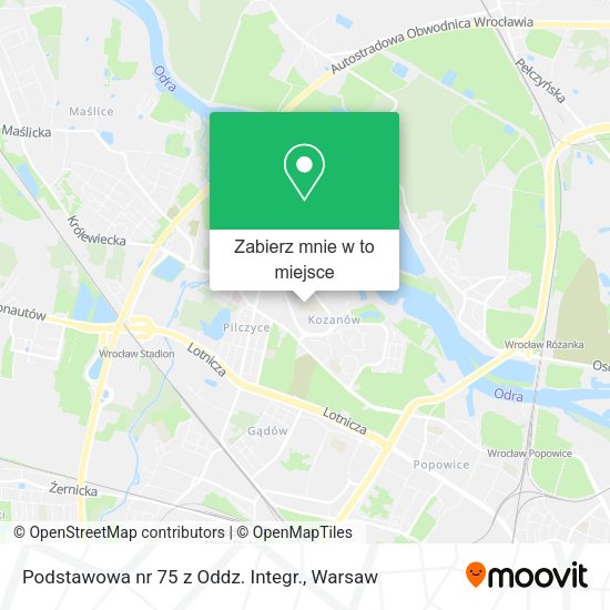 Mapa Podstawowa nr 75 z Oddz. Integr.