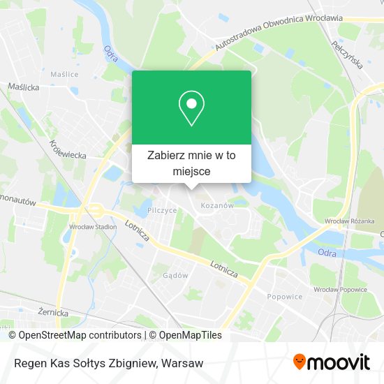 Mapa Regen Kas Sołtys Zbigniew