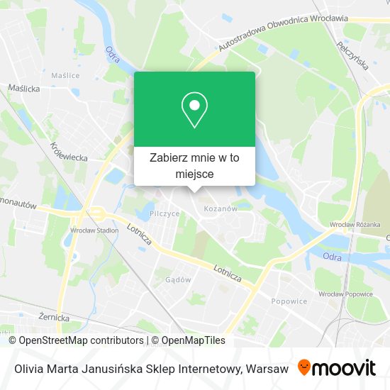 Mapa Olivia Marta Janusińska Sklep Internetowy