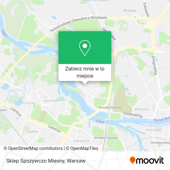 Mapa Sklep Spozywczo Miesny