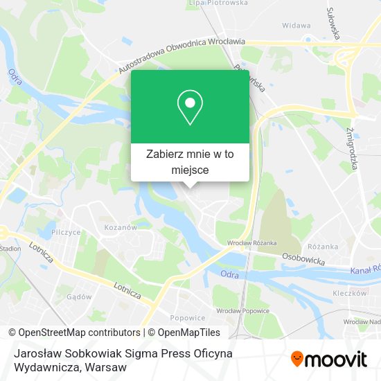 Mapa Jarosław Sobkowiak Sigma Press Oficyna Wydawnicza