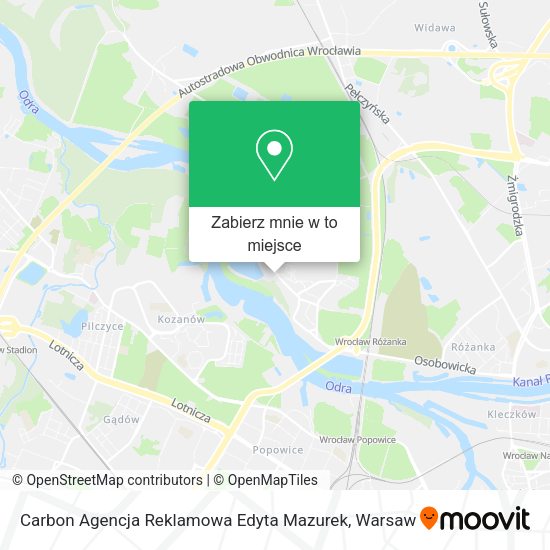 Mapa Carbon Agencja Reklamowa Edyta Mazurek