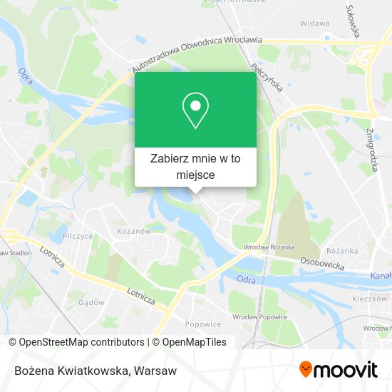 Mapa Bożena Kwiatkowska