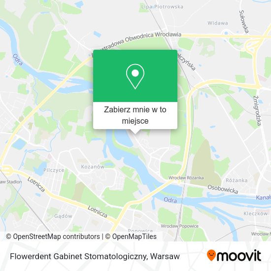 Mapa Flowerdent Gabinet Stomatologiczny