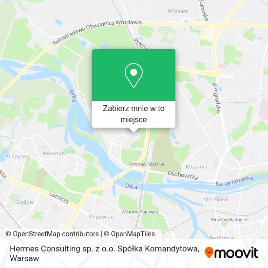 Mapa Hermes Consulting sp. z o.o. Spółka Komandytowa