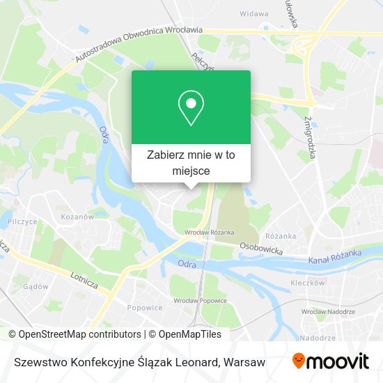 Mapa Szewstwo Konfekcyjne Ślązak Leonard