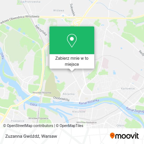 Mapa Zuzanna Gwóźdź