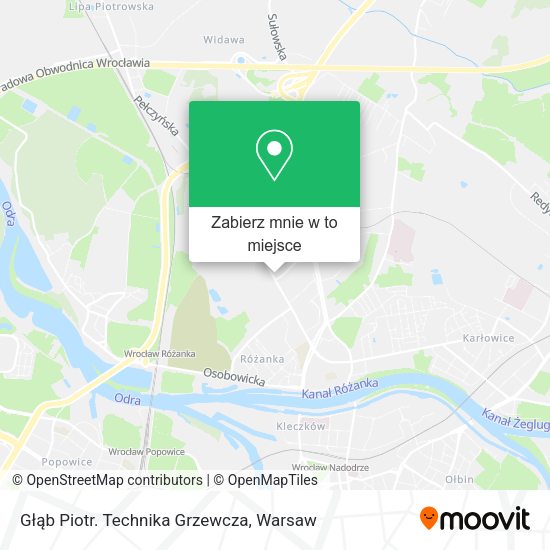 Mapa Głąb Piotr. Technika Grzewcza