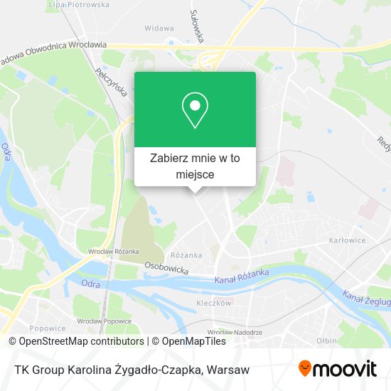 Mapa TK Group Karolina Żygadło-Czapka