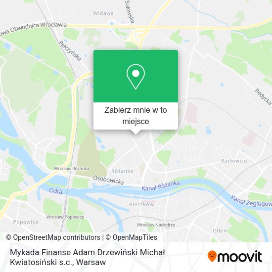 Mapa Mykada Finanse Adam Drzewiński Michał Kwiatosiński s.c.