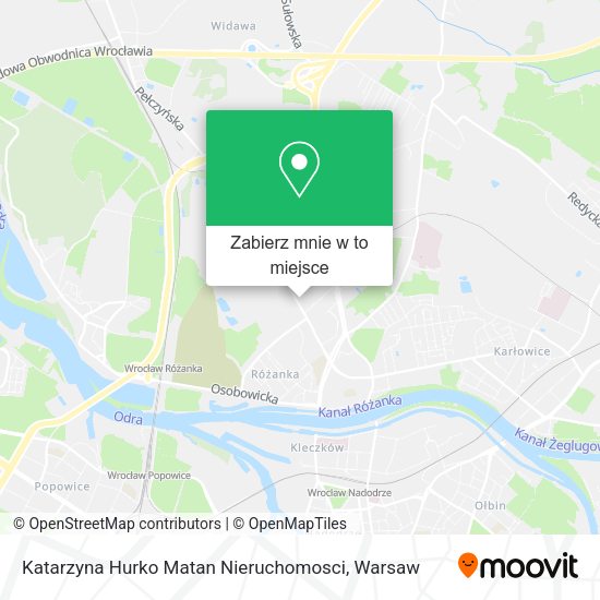 Mapa Katarzyna Hurko Matan Nieruchomosci