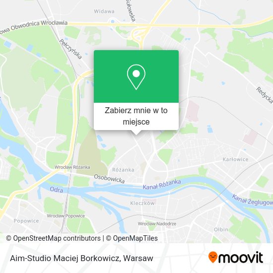 Mapa Aim-Studio Maciej Borkowicz