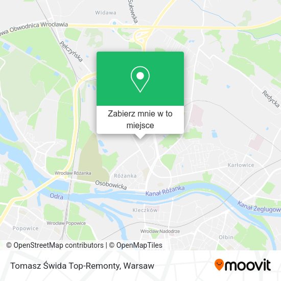 Mapa Tomasz Świda Top-Remonty