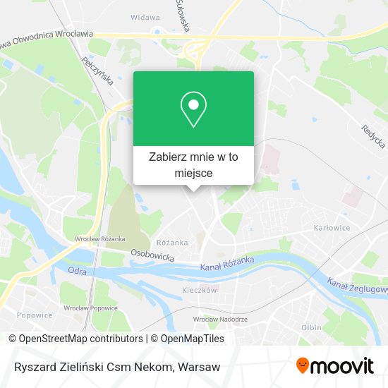 Mapa Ryszard Zieliński Csm Nekom