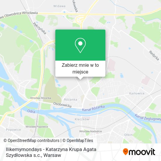 Mapa Ilikemymondays - Katarzyna Krupa Agata Szydłowska s.c.