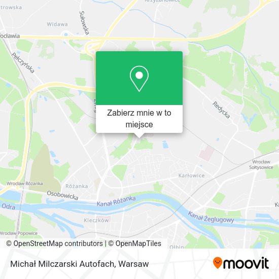 Mapa Michał Milczarski Autofach