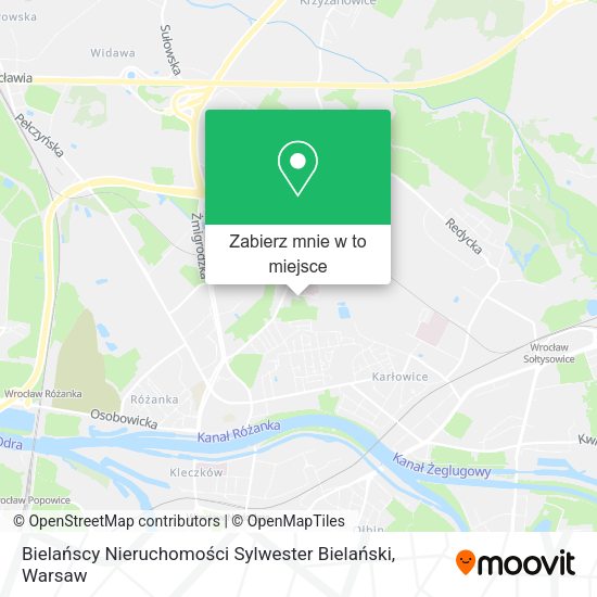 Mapa Bielańscy Nieruchomości Sylwester Bielański