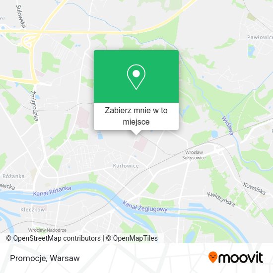 Mapa Promocje