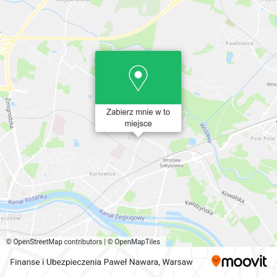 Mapa Finanse i Ubezpieczenia Paweł Nawara