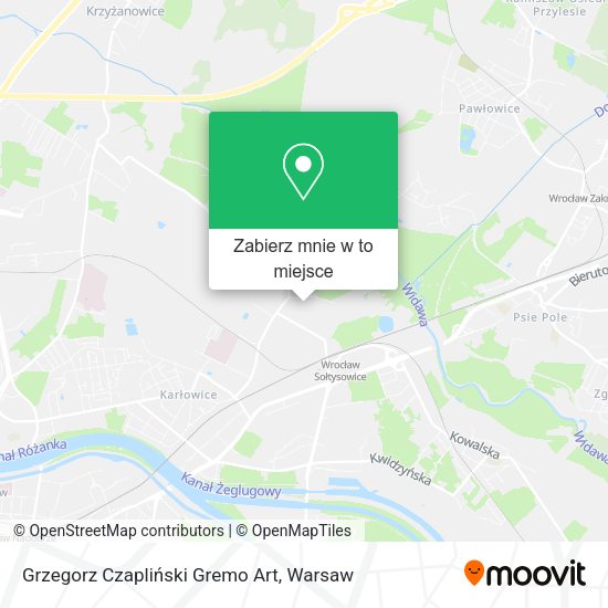 Mapa Grzegorz Czapliński Gremo Art