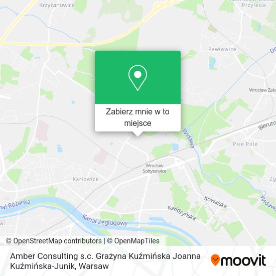 Mapa Amber Consulting s.c. Grażyna Kuźmińska Joanna Kuźmińska-Junik