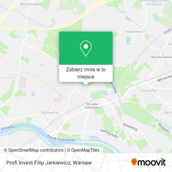 Mapa Profi Invest Filip Jarkiewicz