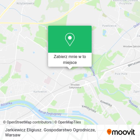 Mapa Jarkiewicz Eligiusz. Gospodarstwo Ogrodnicze