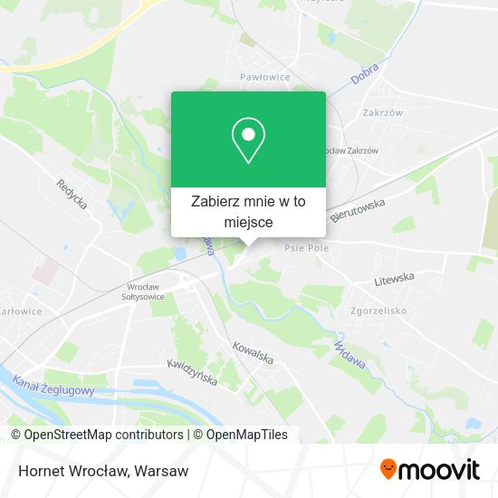 Mapa Hornet Wrocław