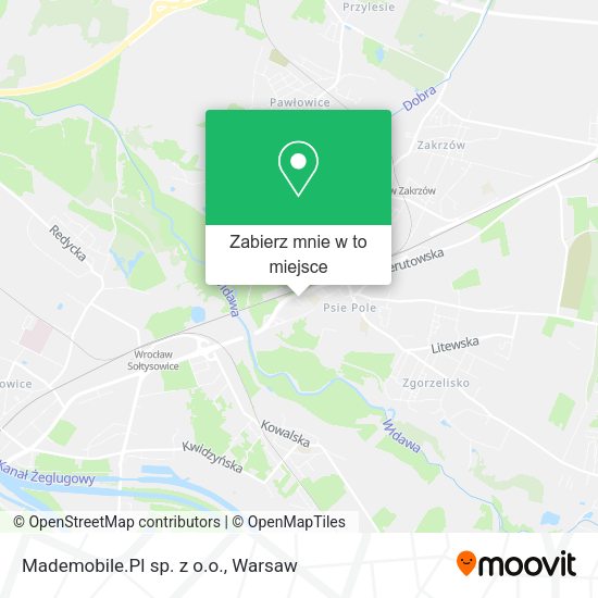 Mapa Mademobile.Pl sp. z o.o.