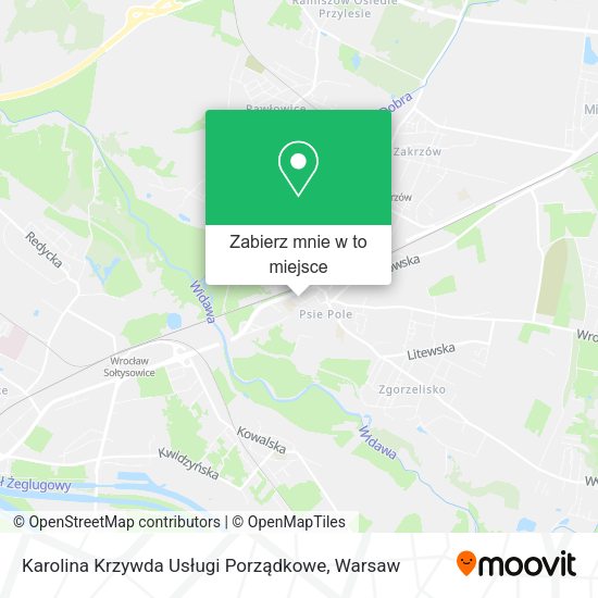 Mapa Karolina Krzywda Usługi Porządkowe