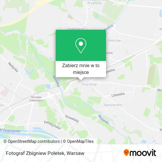 Mapa Fotograf Zbigniew Połetek