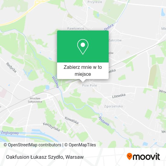 Mapa Oakfusion Łukasz Szydło