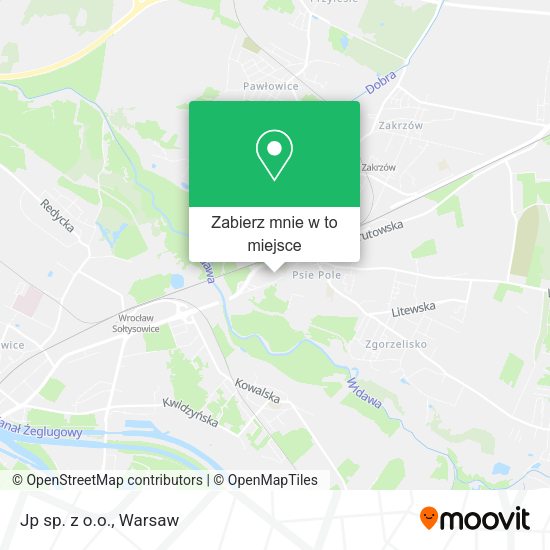 Mapa Jp sp. z o.o.