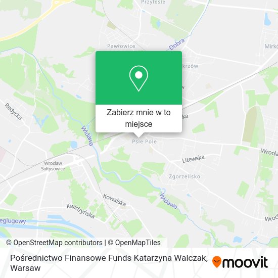 Mapa Pośrednictwo Finansowe Funds Katarzyna Walczak