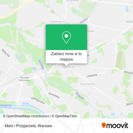 Mapa Mati i Przyjaciele