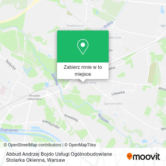 Mapa Abbud Andrzej Bojdo Usługi Ogólnobudowlane Stolarka Okienna