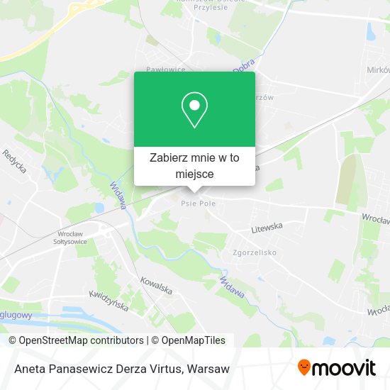 Mapa Aneta Panasewicz Derza Virtus