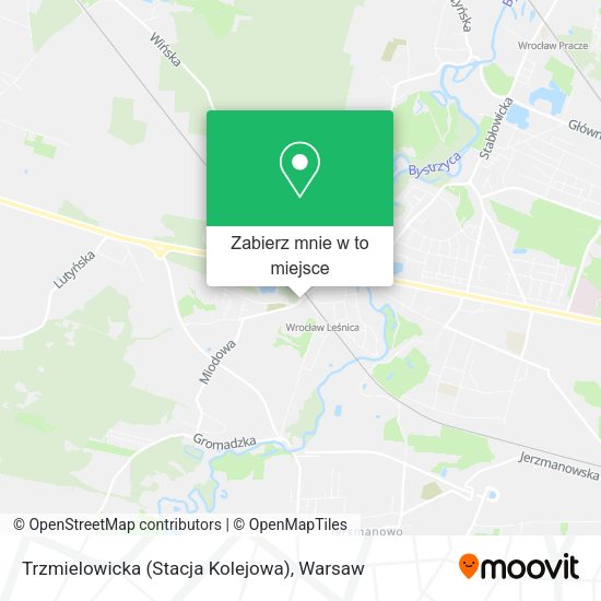 Mapa Trzmielowicka (Stacja Kolejowa)